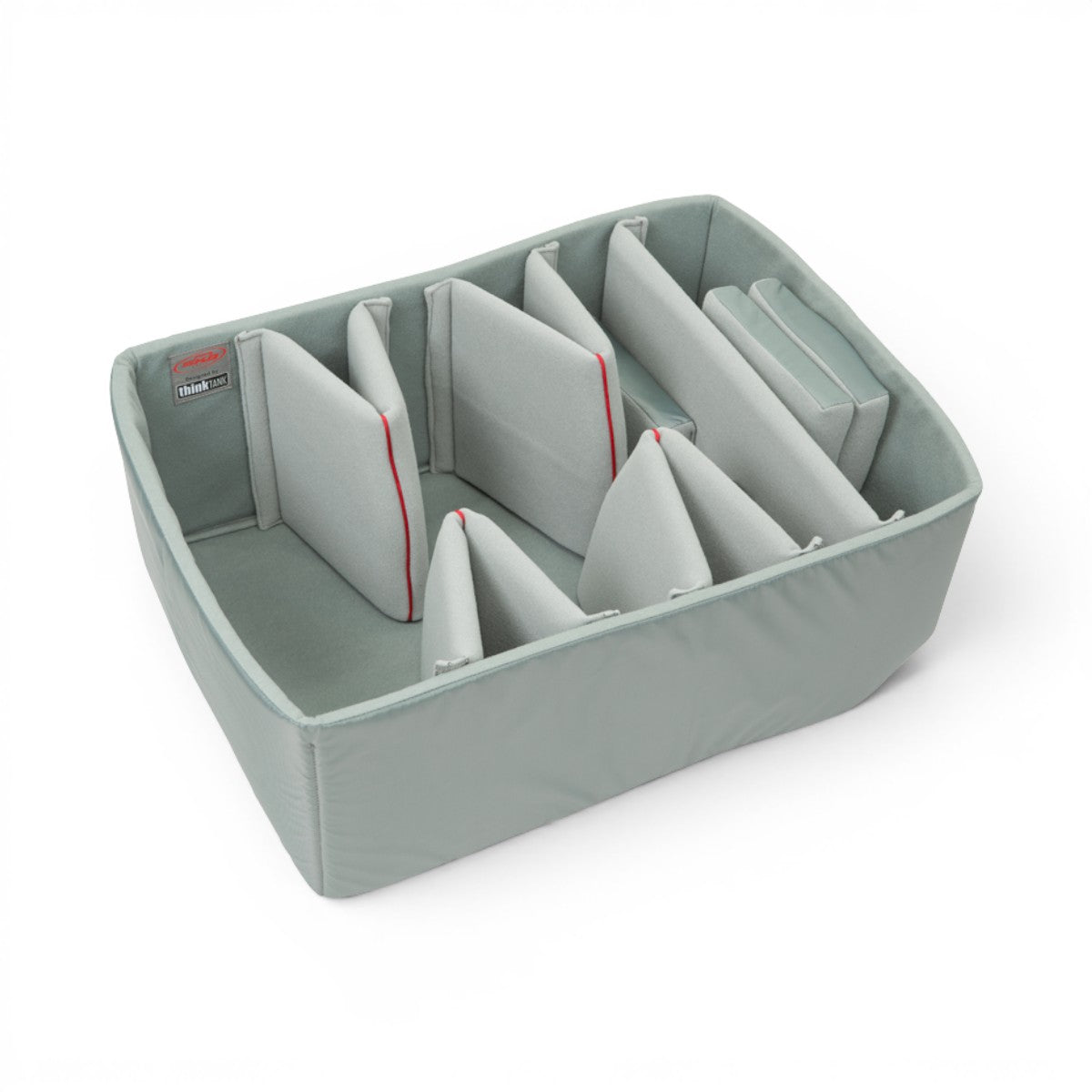 SKB Cases iSeries 2217-10 Think Tank divider set with grey Nylex-wrapped hinged dividers and foam liner