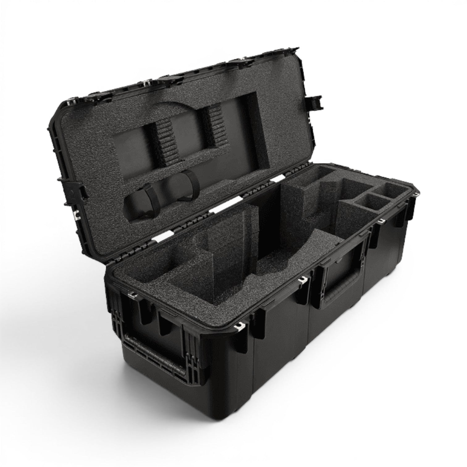 SKB Cases iSeries waterproof crossbow case for Tenpoint TRX26 with custom interior foam and impact-resistant shell.
