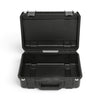 SKB Cases iSeries 1711-6 waterproof black polypropylene injection molded equipment case with open lid