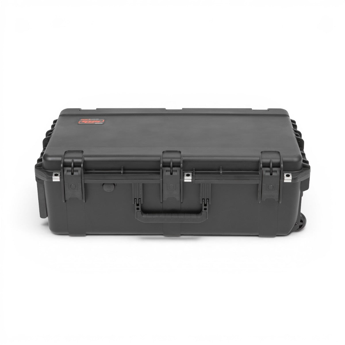 SKB Cases iSeries 3016-10 black waterproof injection molded polypropylene equipment case with trigger latches.