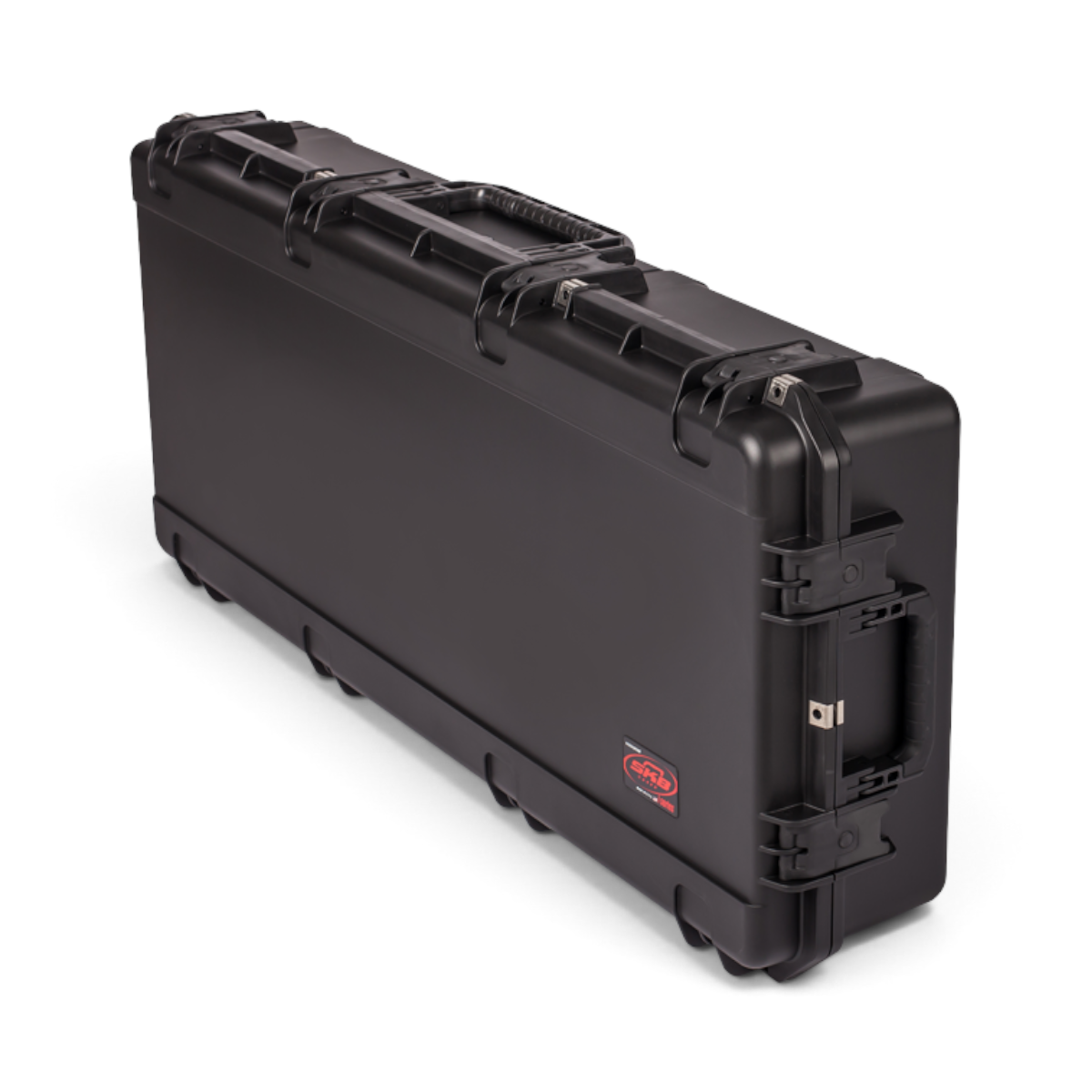 SKB Cases iSeries 4719-8 black waterproof injection molded polypropylene equipment case with heavy-duty latches.