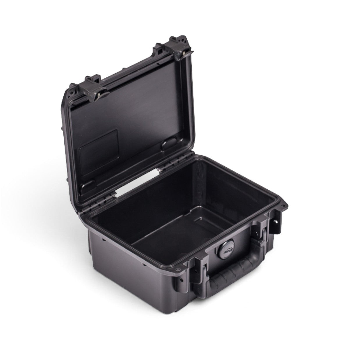 SKB Cases iSeries 0806-3 black waterproof injection molded polypropylene equipment case with open lid