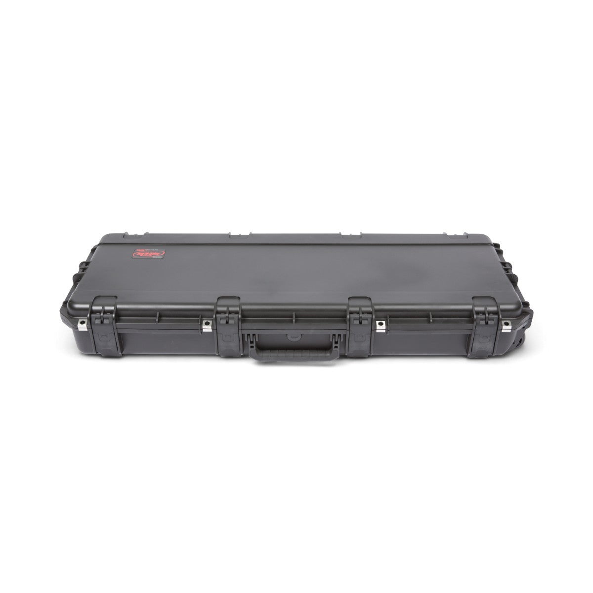 SKB Cases iSeries 4214-5 black waterproof injection molded polypropylene equipment case with secure trigger latches.