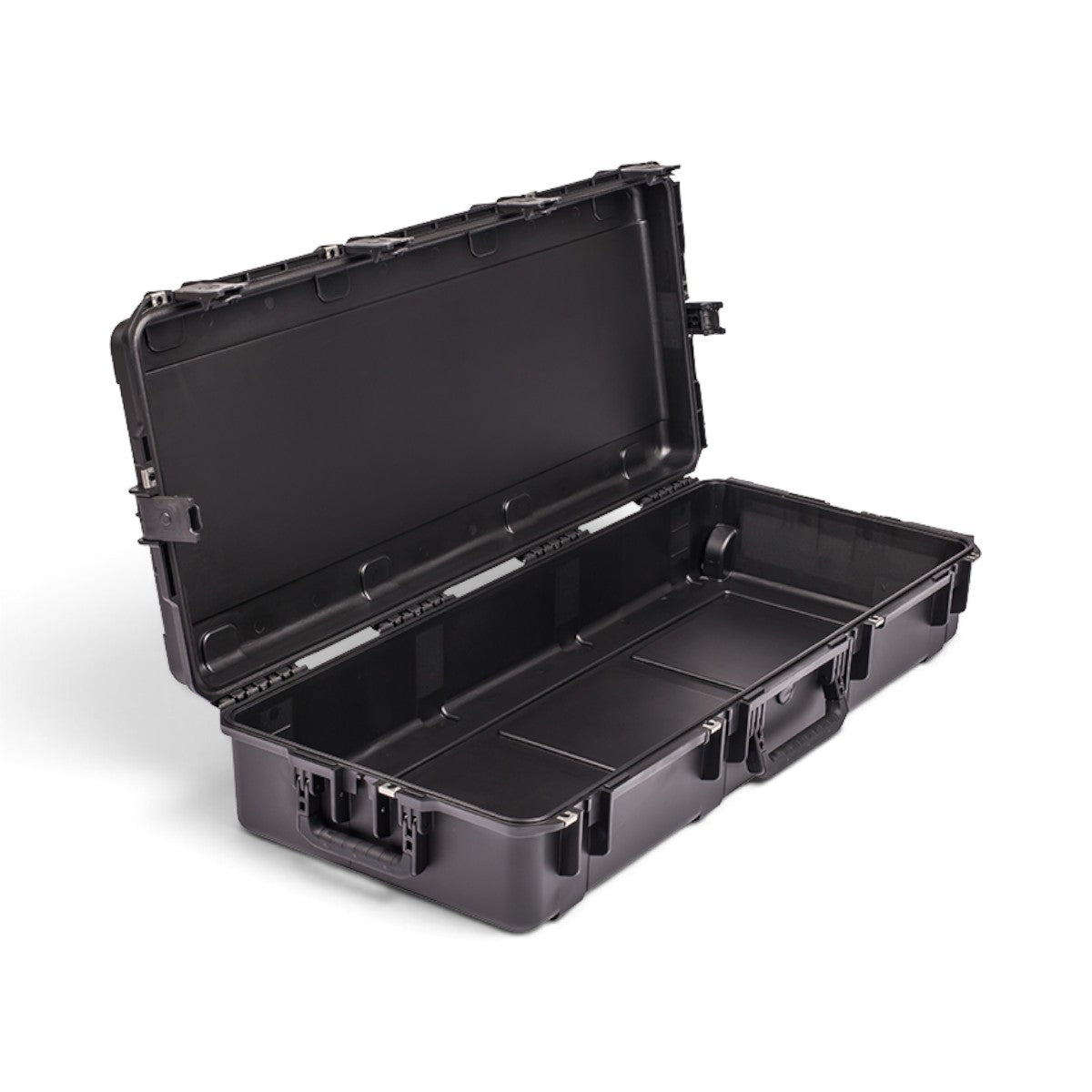 SKB Cases iSeries 4217-7 waterproof black polypropylene injection molded equipment case with open lid