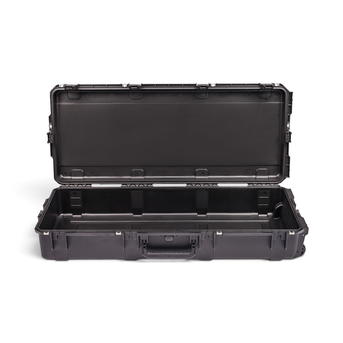 SKB Cases iSeries 4217-7 black waterproof injection molded polypropylene equipment case with open lid