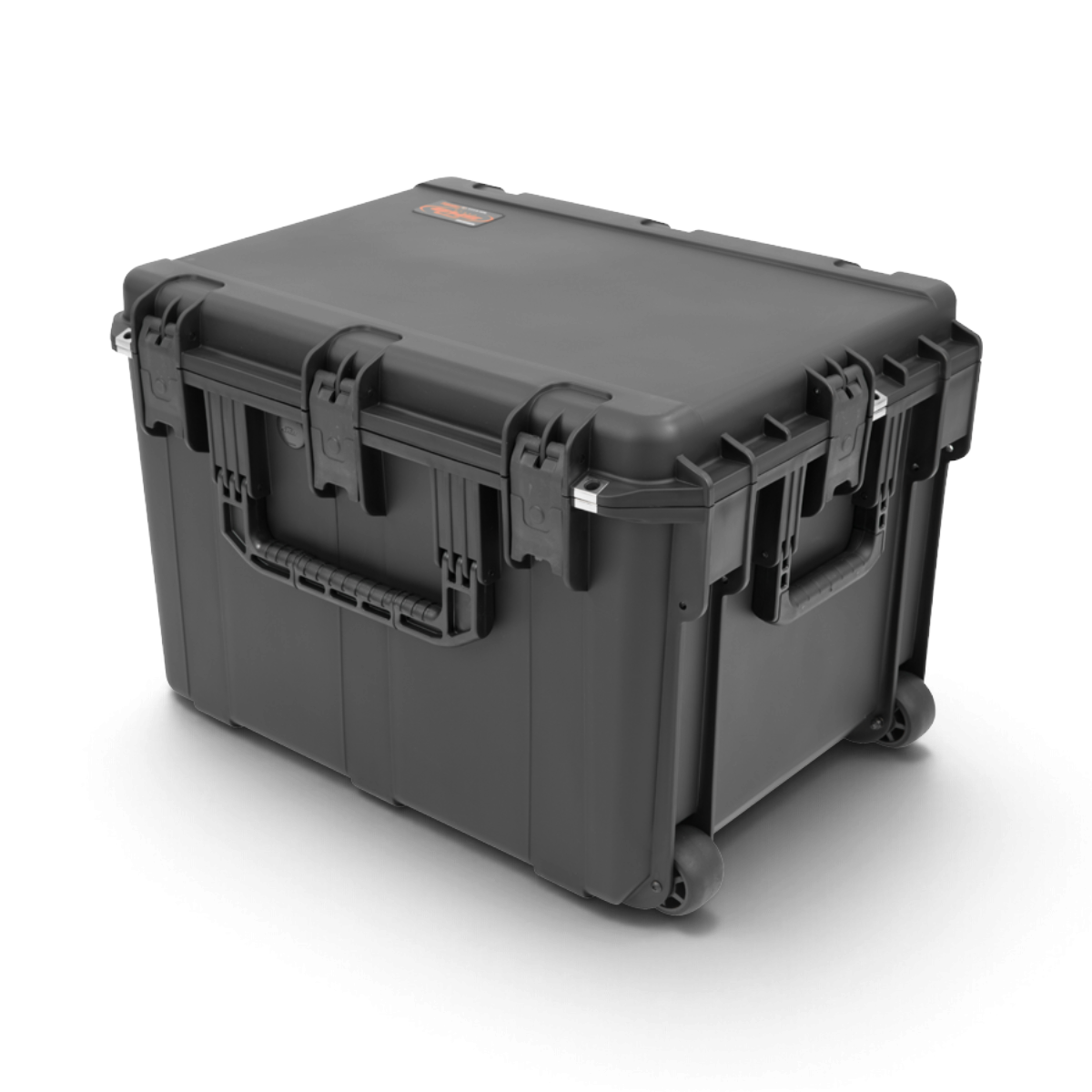 SKB Cases iSeries 2418-16 black waterproof injection molded polypropylene equipment case with wheels and trigger latches