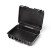 SKB Cases iSeries 1813-5 waterproof black polypropylene equipment case with open lid and trigger latch system