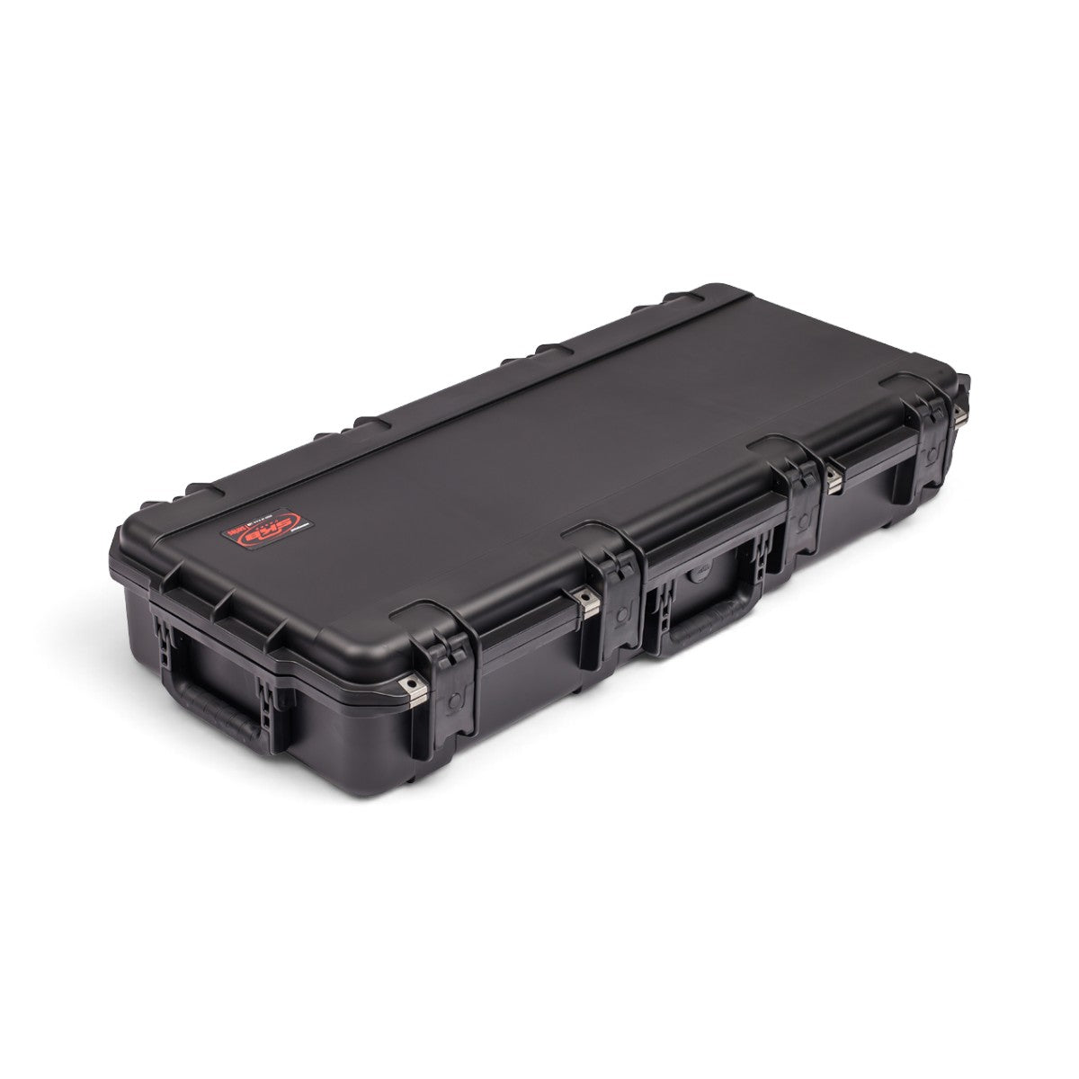 SKB Cases iSeries 3614-6 black waterproof injection molded polypropylene equipment case with trigger latches.