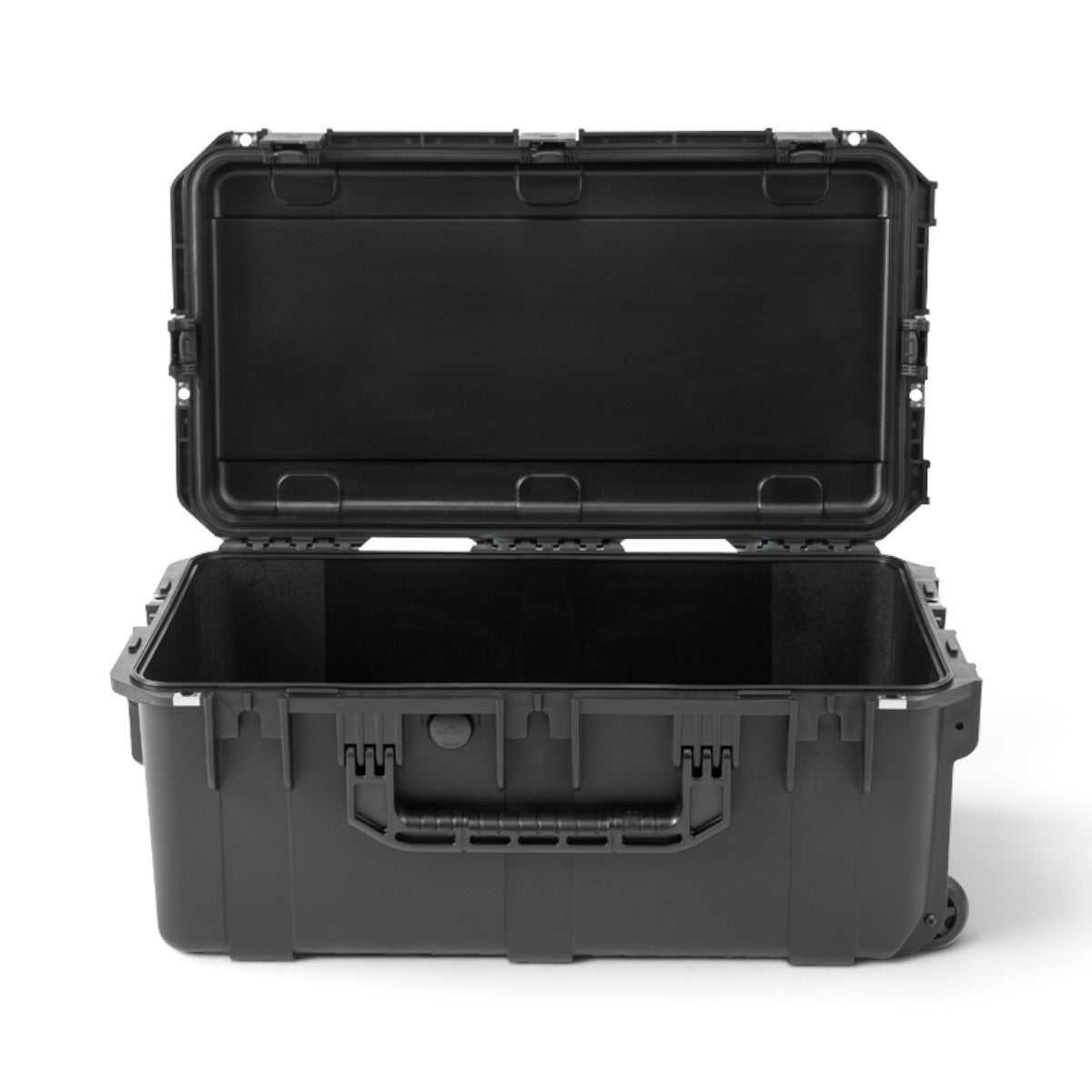 SKB Cases iSeries 2513-10 black waterproof injection molded equipment case with open lid and heavy-duty handle
