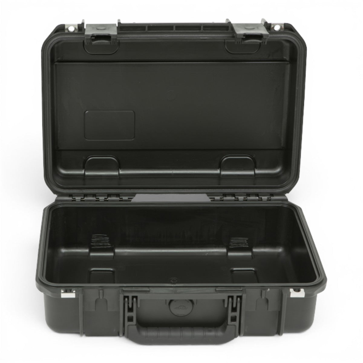 SKB Cases iSeries 1610-5 waterproof injection molded polypropylene equipment case with open lid and latch system