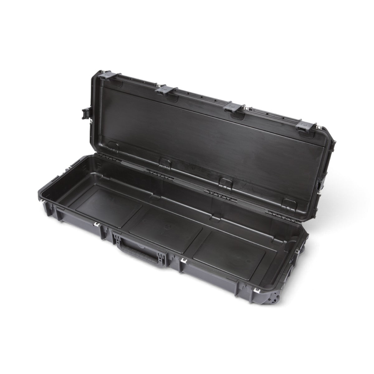 SKB Cases iSeries 4214-5 black waterproof injection molded polypropylene equipment case with open lid