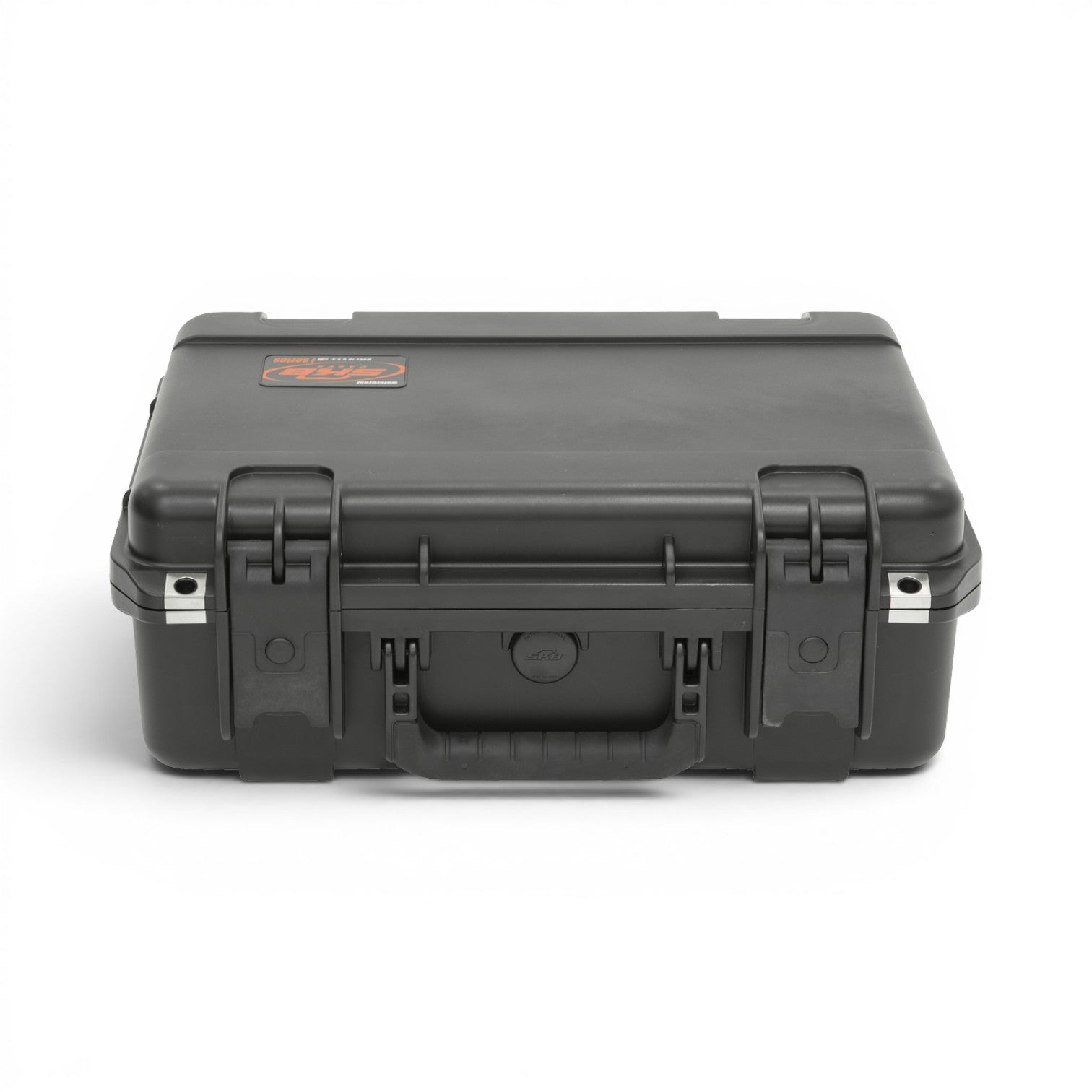 SKB Cases iSeries 1711-6 waterproof black polypropylene equipment case with trigger latches and carry handle.