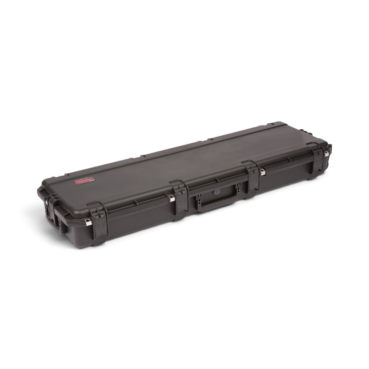 SKB Cases iSeries 5014-6 black waterproof injection molded polypropylene equipment case with secure trigger latches.