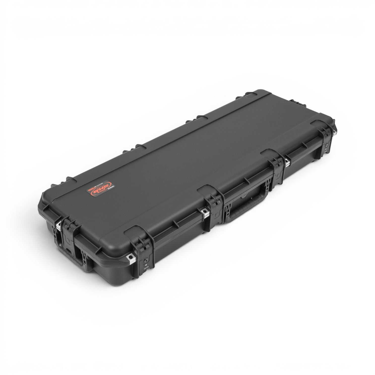 SKB Cases iSeries waterproof black injection molded guitar flight case with secure trigger latches