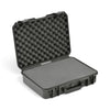 SKB Cases iSeries 1813-5 waterproof hard case in black with open lid and protective egg-crate foam interior