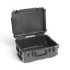 SKB Cases iSeries 1914-8 black waterproof injection molded hard case with open lid and durable latch system