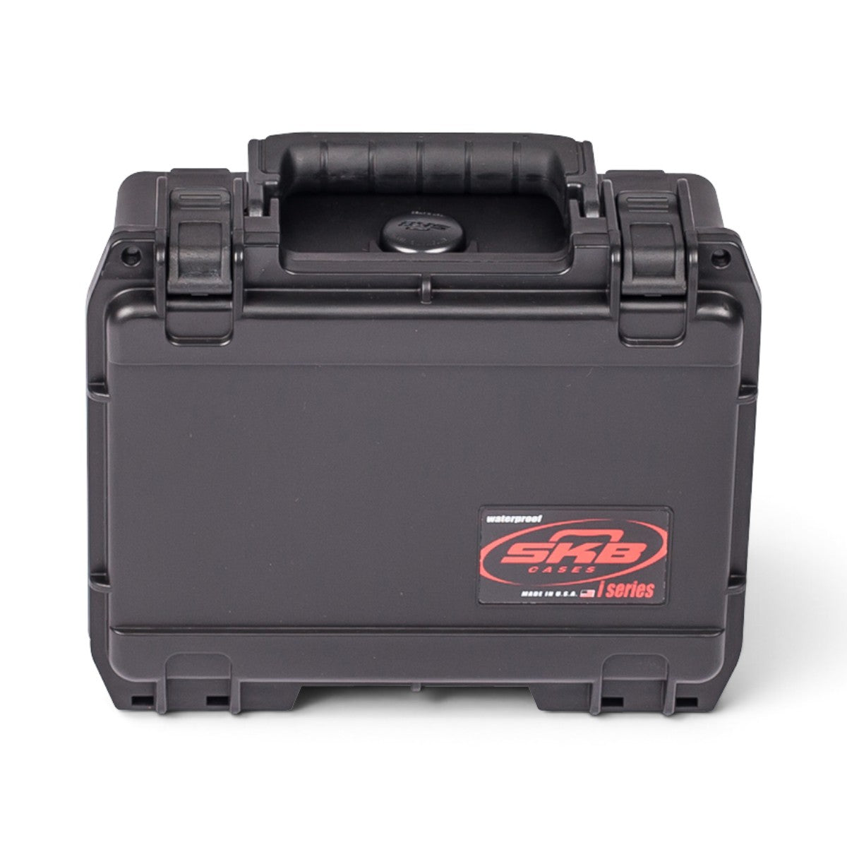SKB Cases iSeries 0806-3 black waterproof injection molded polypropylene protective case with trigger latches