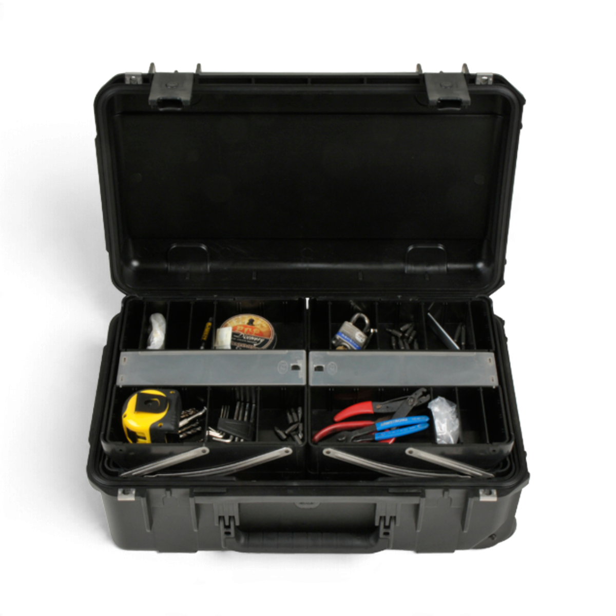 iSeries 2011-7 Tech Box - Dual Trays | Waterproof Case