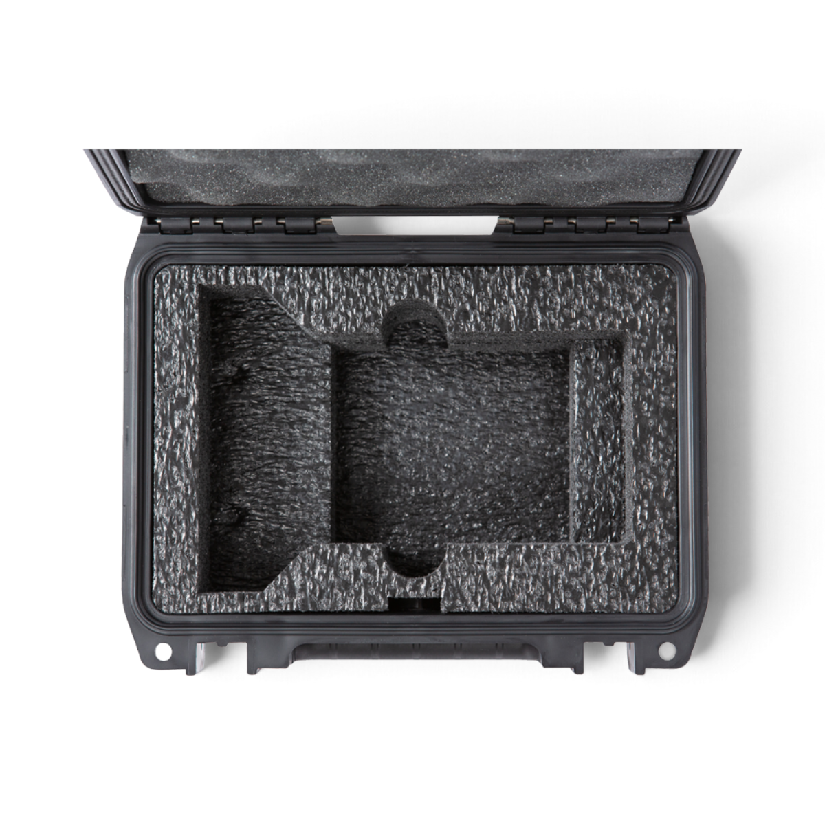 SKB Cases iSeries waterproof hard case with custom foam interior for Zoom PodTrak P4 recorder