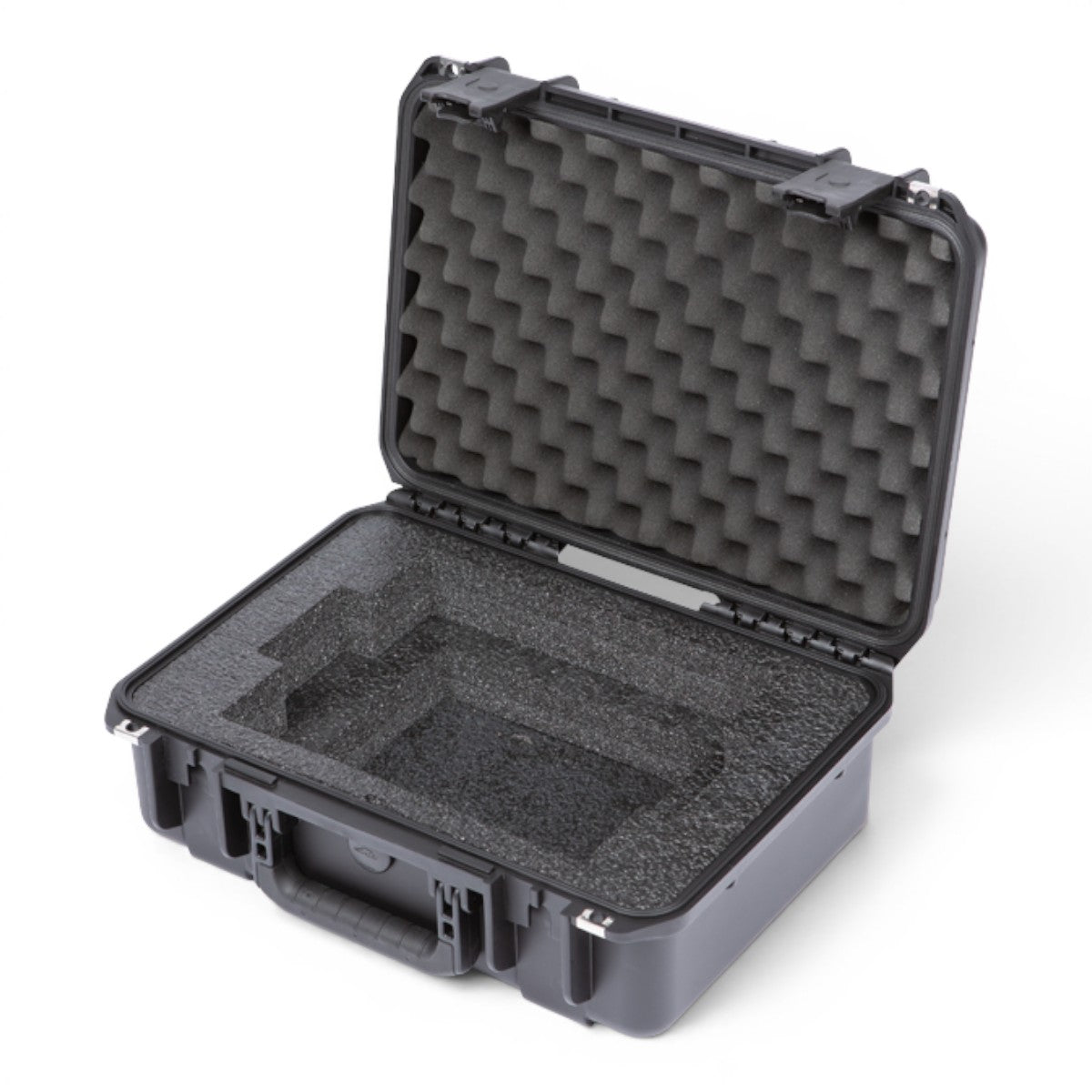 SKB Cases iSeries 1711-6 waterproof hard case with custom foam interior for Zoom PodTrak P8 audio recorder