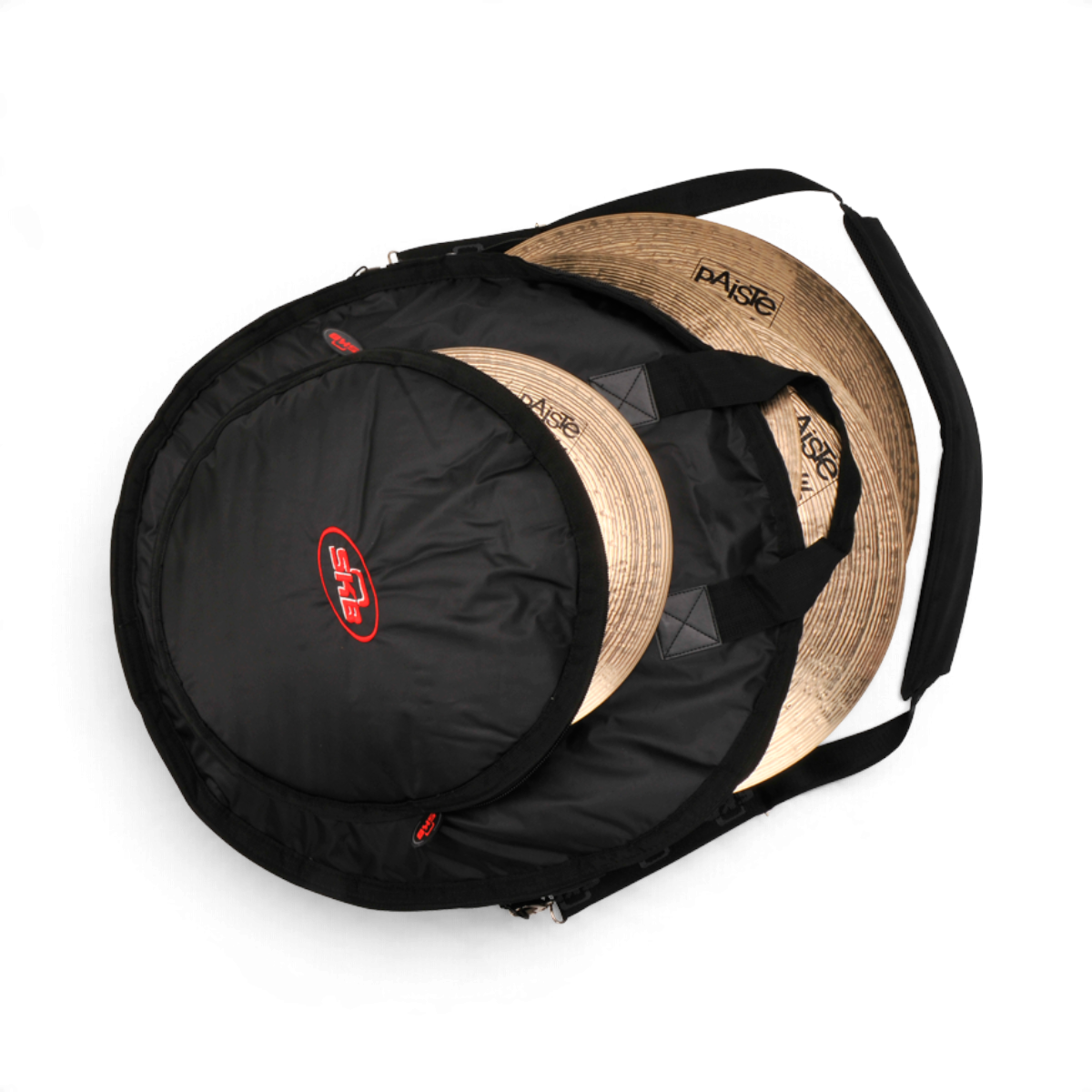 SKB Cases 22-inch ballistic nylon cymbal gig bag with internal dividers and durable carrying straps