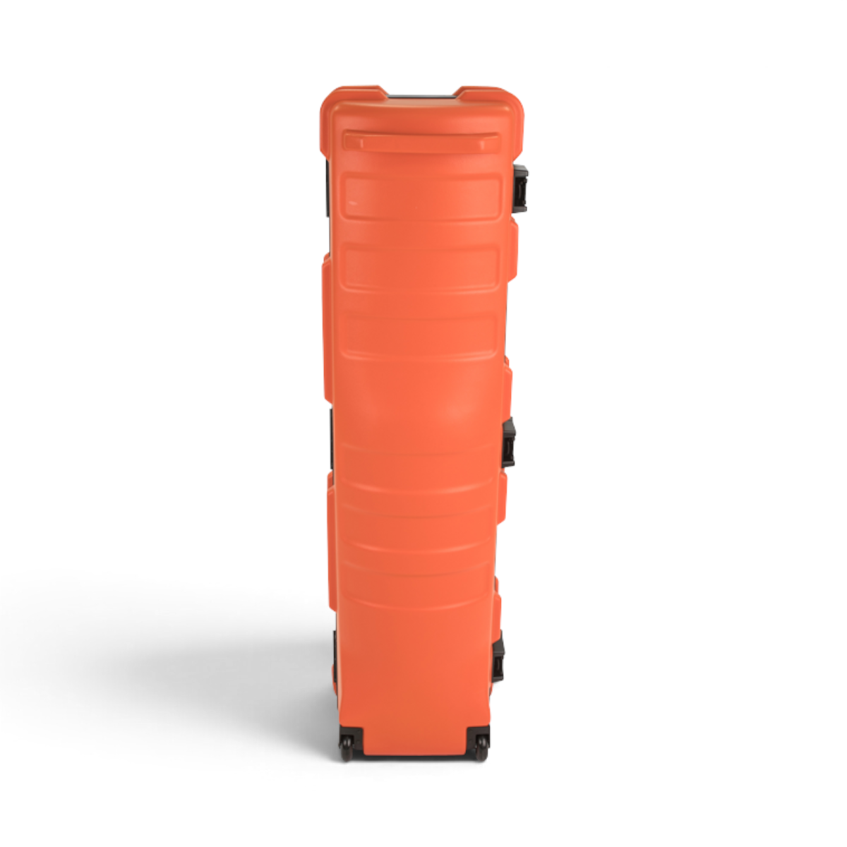 SKB Cases ATA Staff Pro XL orange hard-shell golf travel case with TSA locking latches and wheels