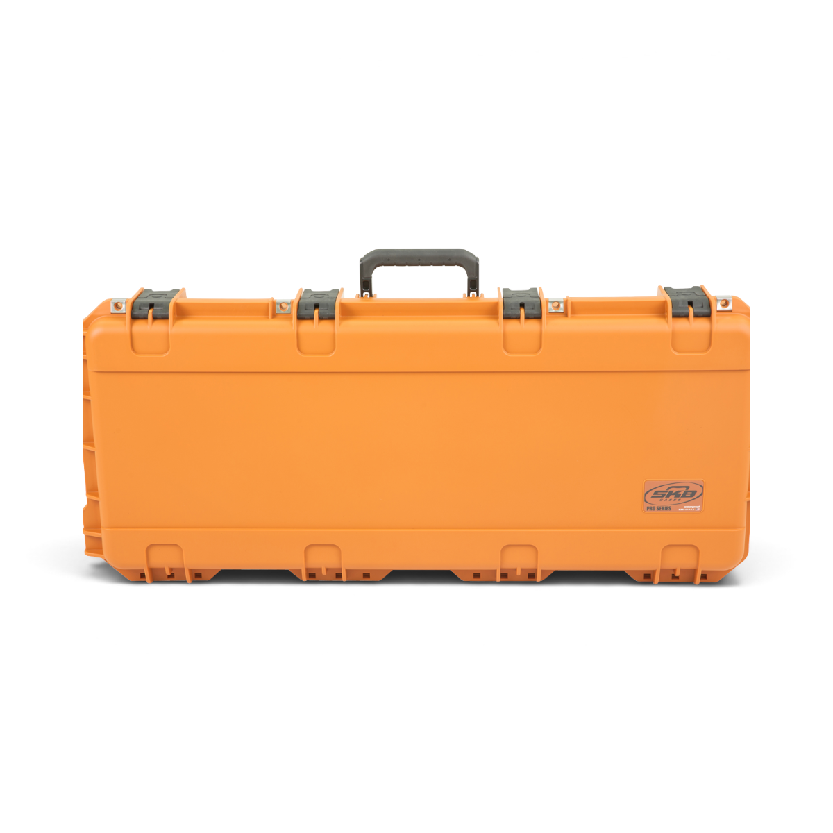 SKB Cases Pro Series small bow case in orange, featuring a durable, waterproof injection-molded design.