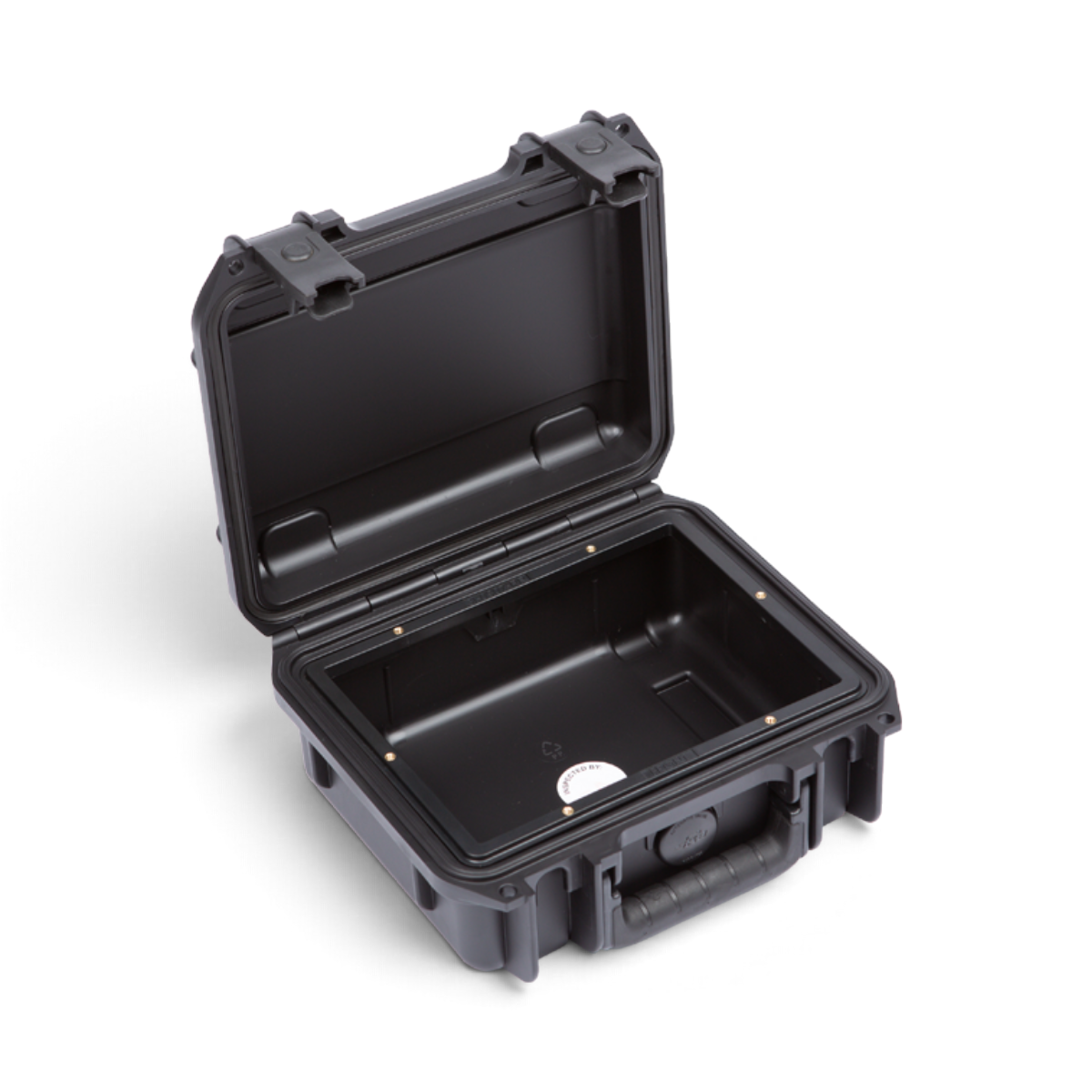 SKB Cases 3i-0907-PRK panel mounting ring kit installed in a black protective equipment case