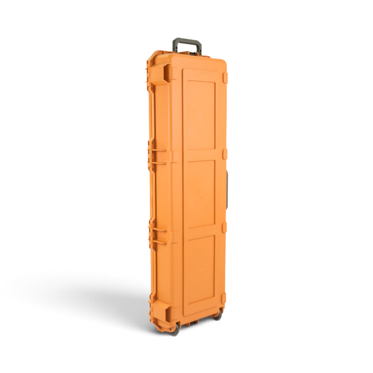 SKB Cases Pro Series long target bow case in coyote brown, featuring a durable, waterproof, injection-molded design.