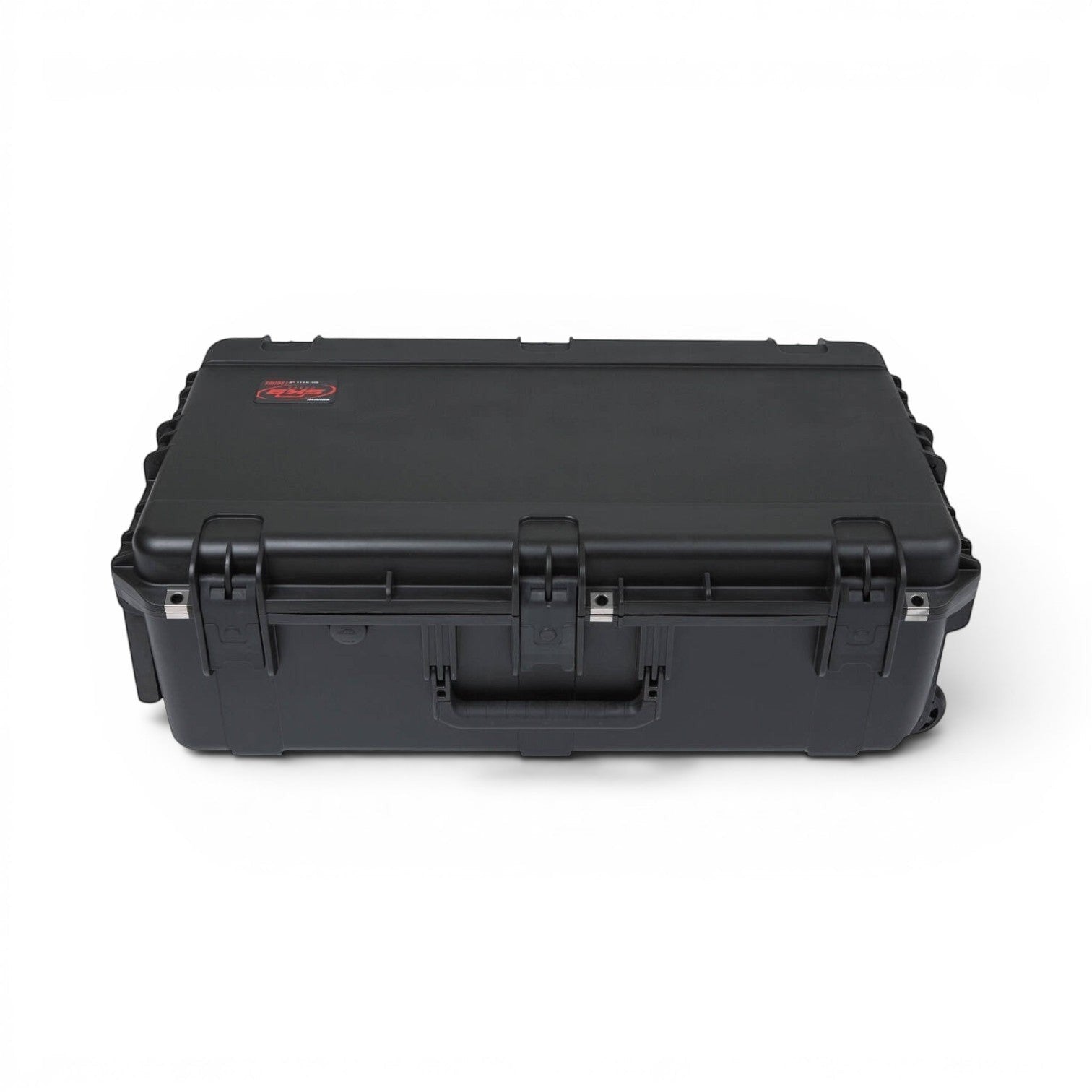 SKB Cases iSeries Ravin 470 black waterproof hard crossbow case with secure trigger latches and durable handle.