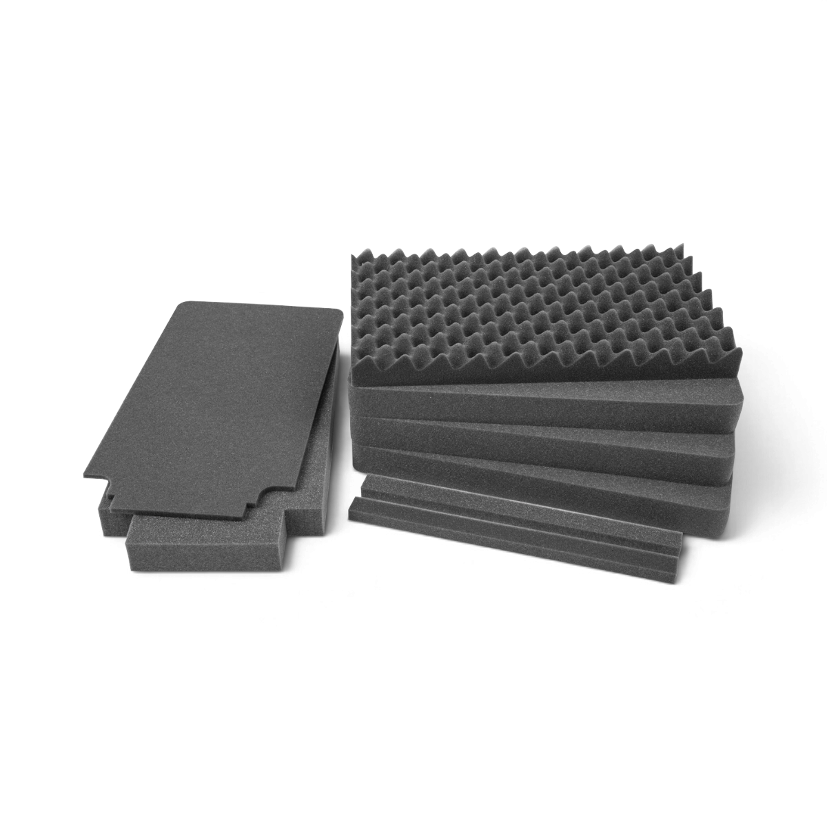 SKB Cases replacement cubed foam insert for 3i-2011-10 protective cases featuring grey layered foam sheets