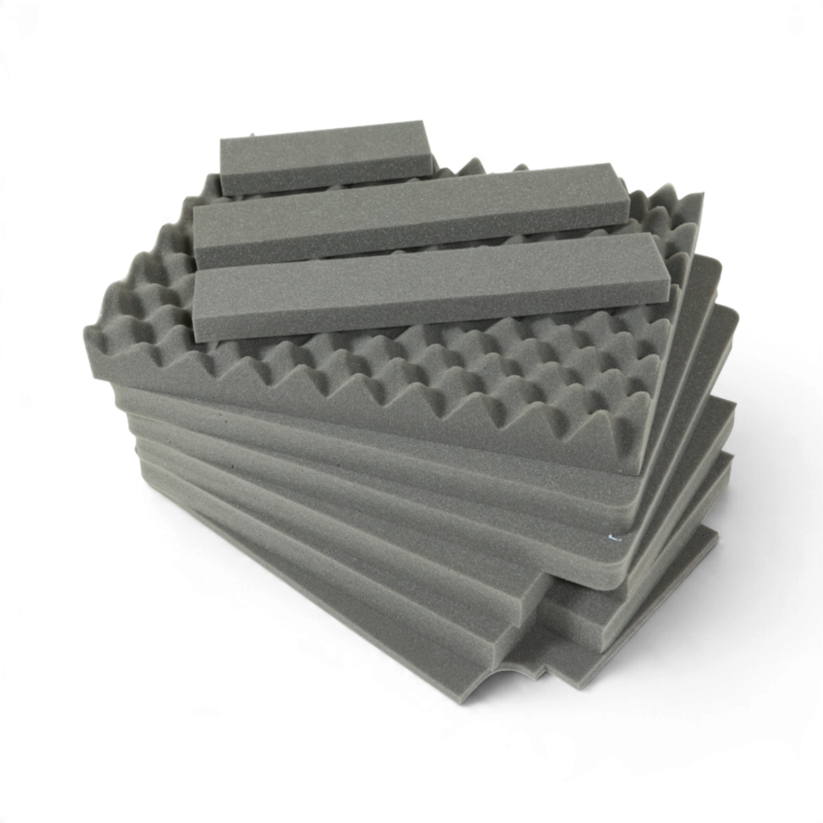 SKB Cases replacement grey cubed foam insert for iSeries 1914-8 protective case with egg-crate foam layers