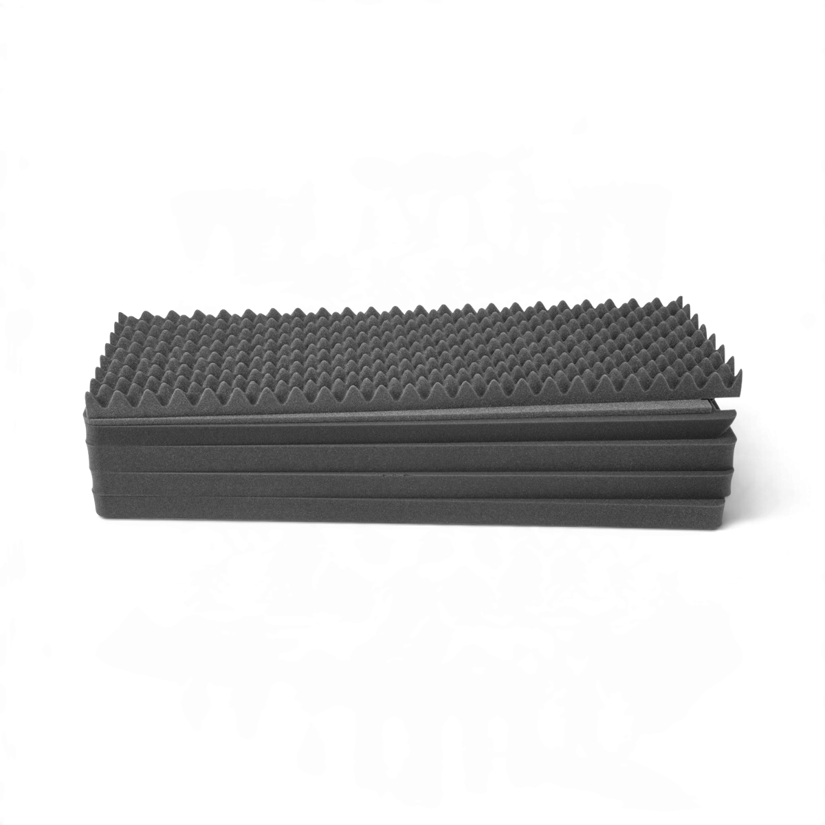 SKB Cases replacement layered foam insert for 3i-4414-10 protective cases featuring charcoal grey egg-crate foam