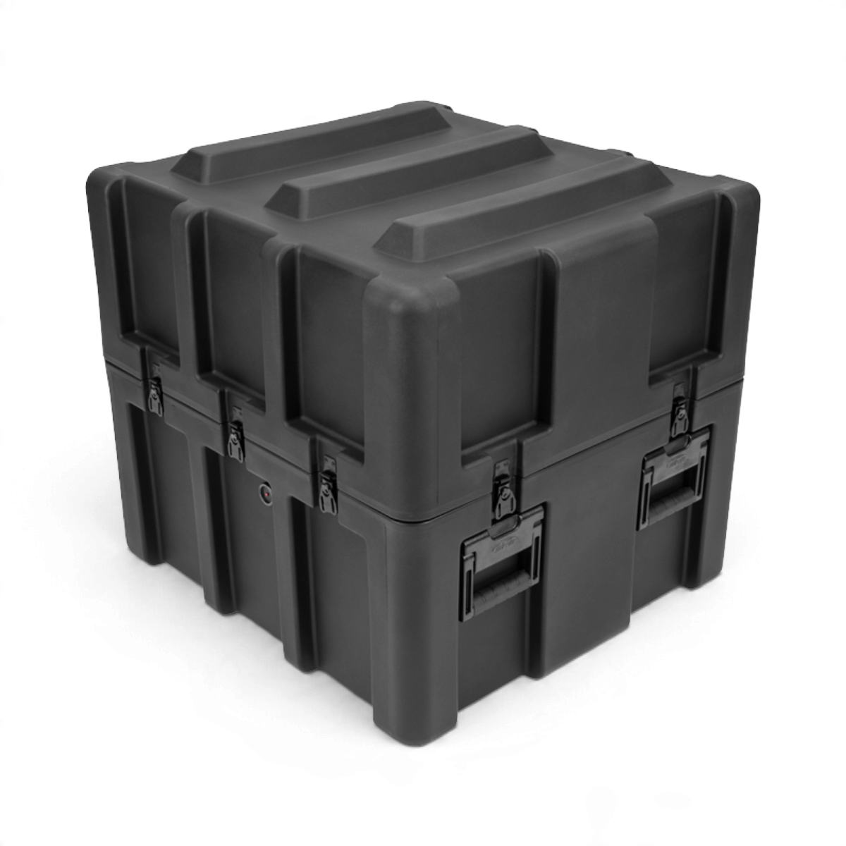 SKB Cases rSeries 2624-24 black roto-molded mil-standard waterproof shipping case with stainless steel latches