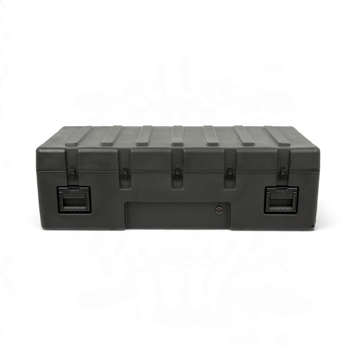 SKB Cases rSeries 5020-14 black military-grade roto-molded impact-resistant equipment case with stainless latches