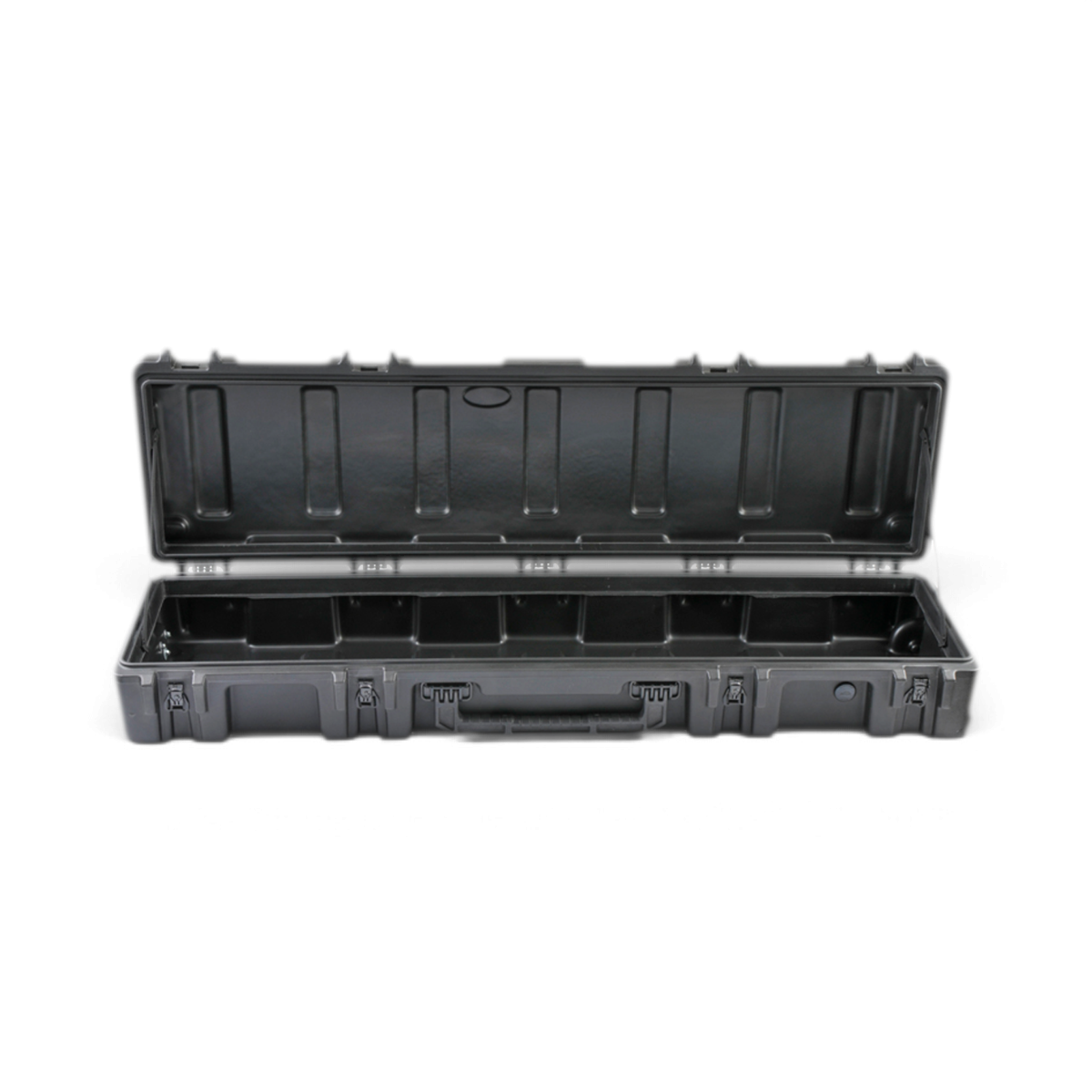 SKB Cases rSeries 5212-7 black roto-molded military-grade waterproof equipment case with open lid
