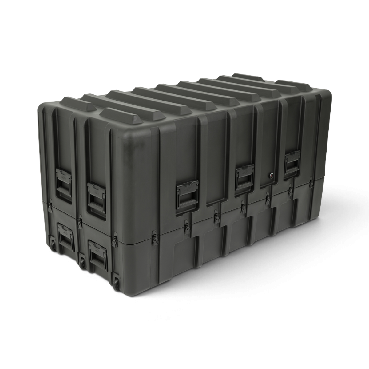 SKB Cases rSeries 6029-40 black military-grade roto-molded waterproof shipping case with heavy-duty latches