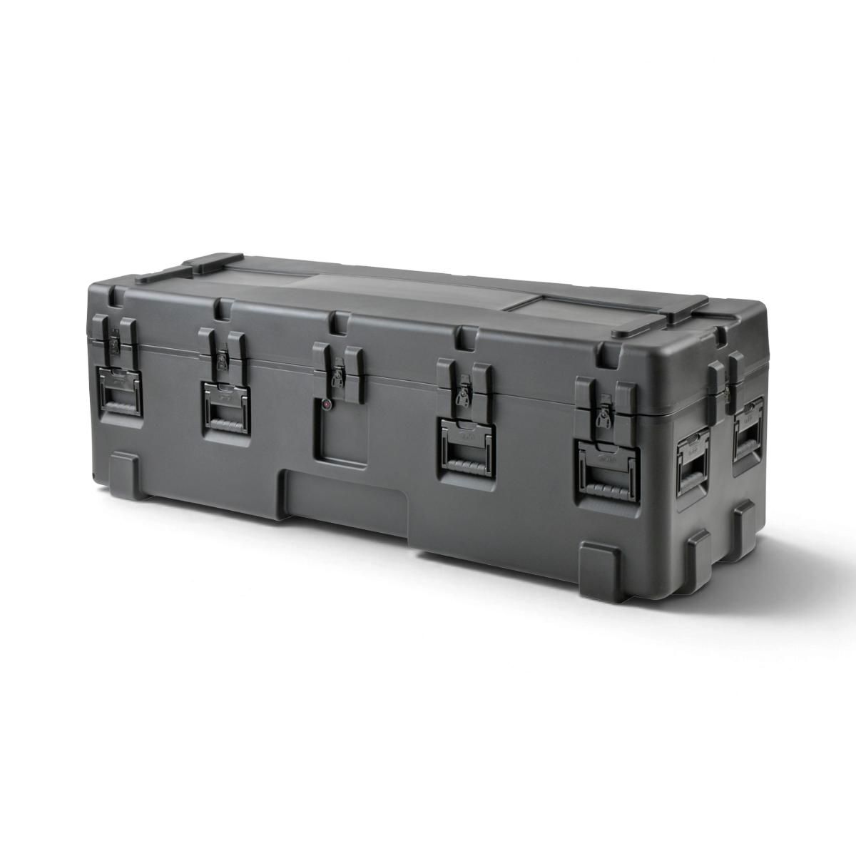 SKB Cases rSeries 6820-20 black roto-molded military-standard waterproof transport case with stainless steel latches