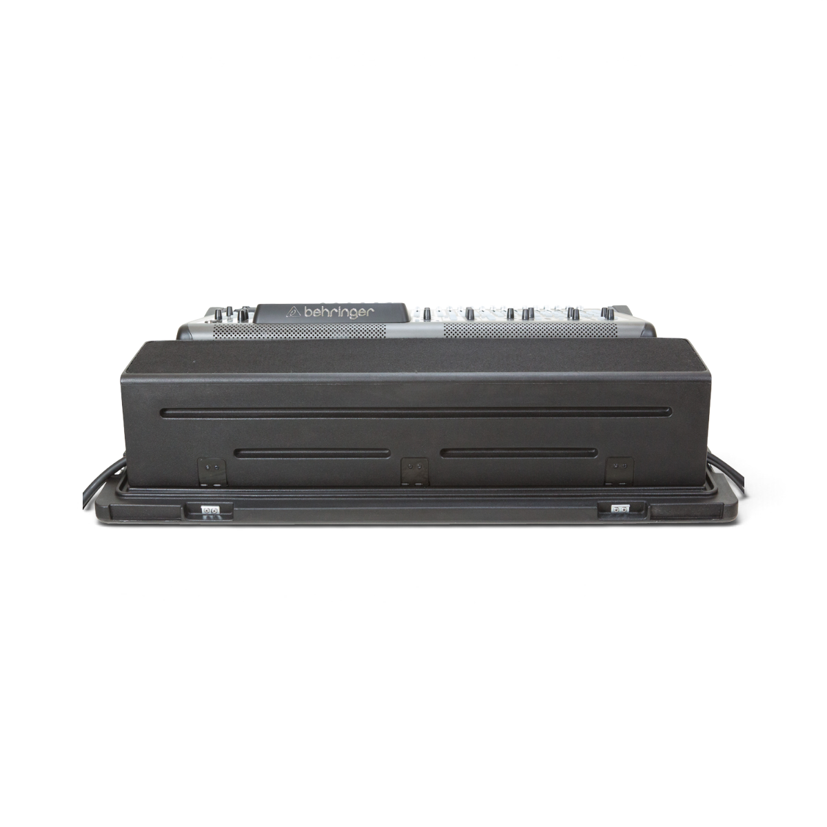 SKB Cases rSeries mixer case for Behringer X32 console with durable roto-molded exterior and hinged doghouse design