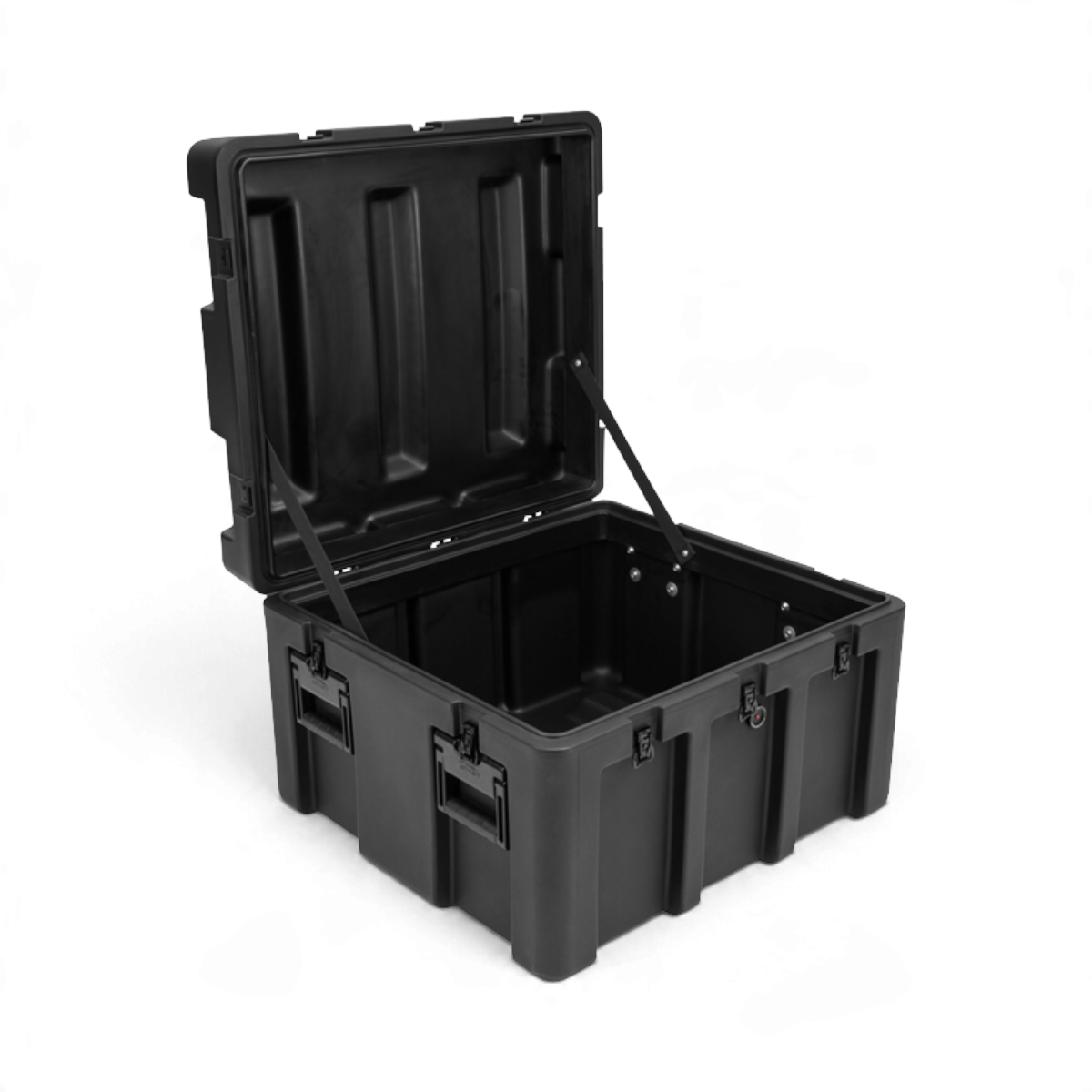 SKB Cases rSeries 2624-17 black roto-molded military-grade waterproof equipment case with open lid