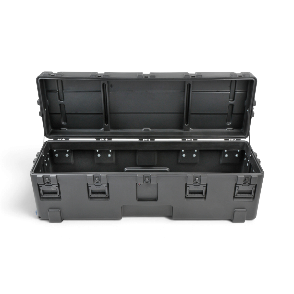 SKB Cases rSeries 6820-20 black roto-molded military-grade equipment case with stainless steel latches