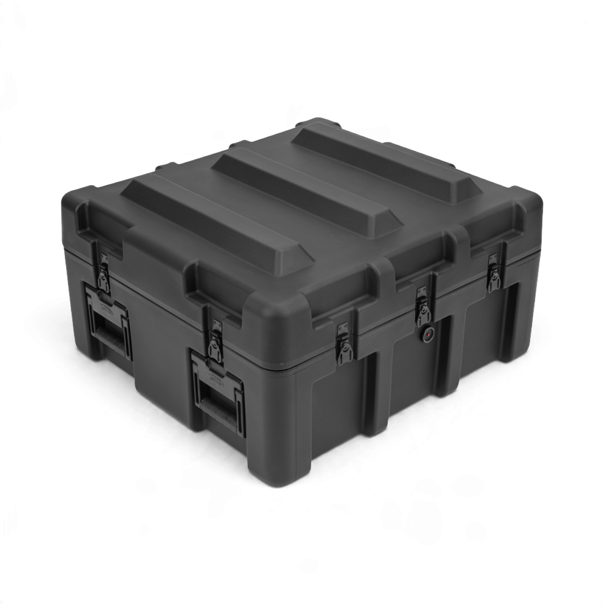 SKB Cases rSeries 2624-11 black roto-molded mil-spec waterproof equipment case with stainless steel latches