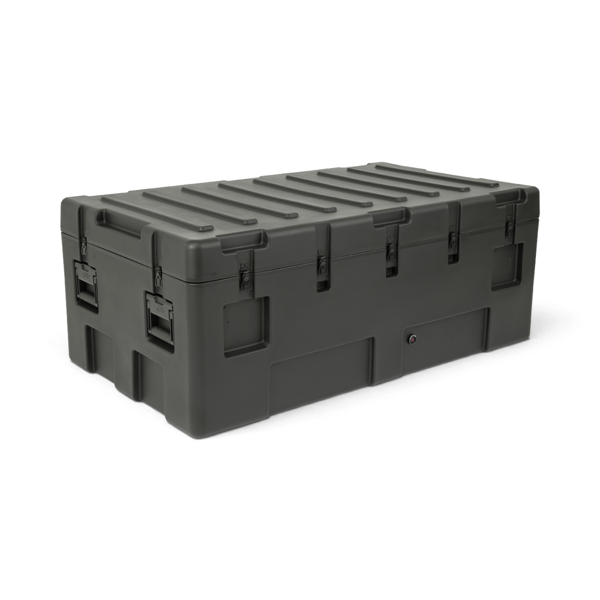 SKB Cases rSeries 5530-20 black roto-molded military-standard equipment case with stainless steel latches