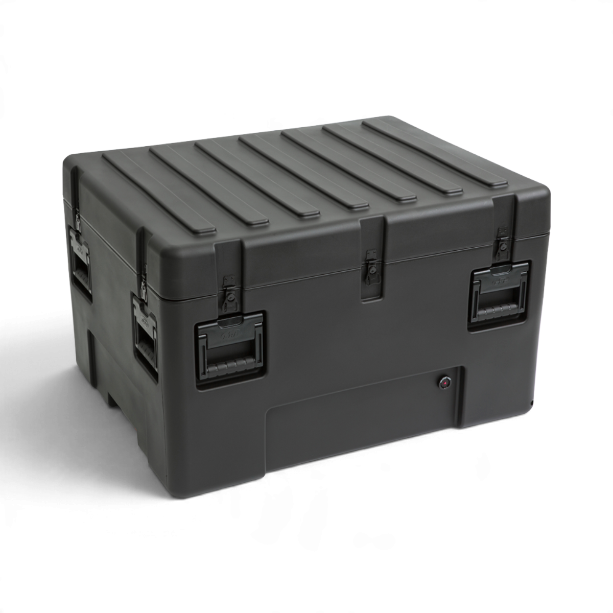 SKB Cases rSeries 3426-19 black roto-molded military-standard waterproof transport case with stainless steel latches