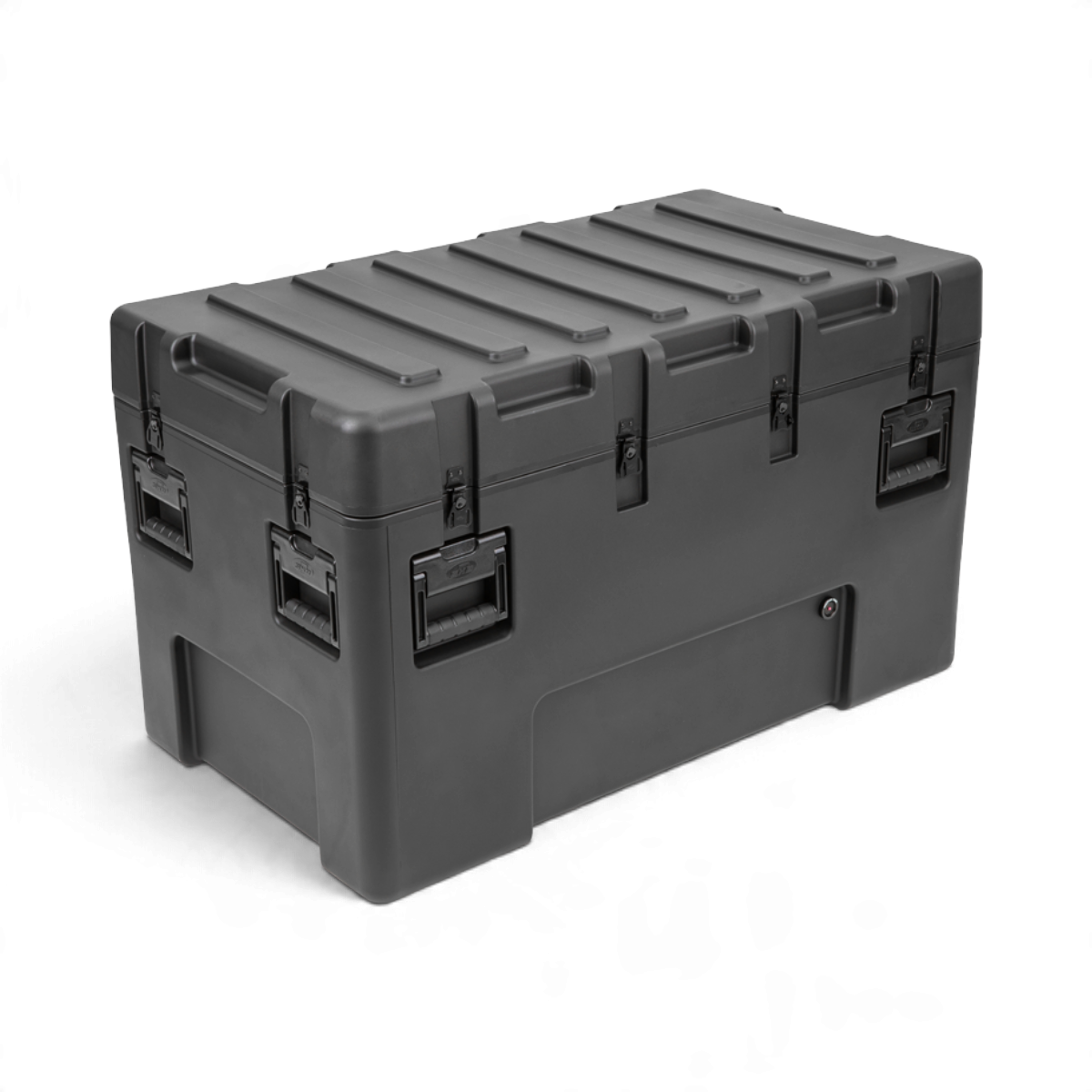 SKB Cases rSeries 4222-24 black roto-molded military-grade waterproof shipping case with stainless steel latches