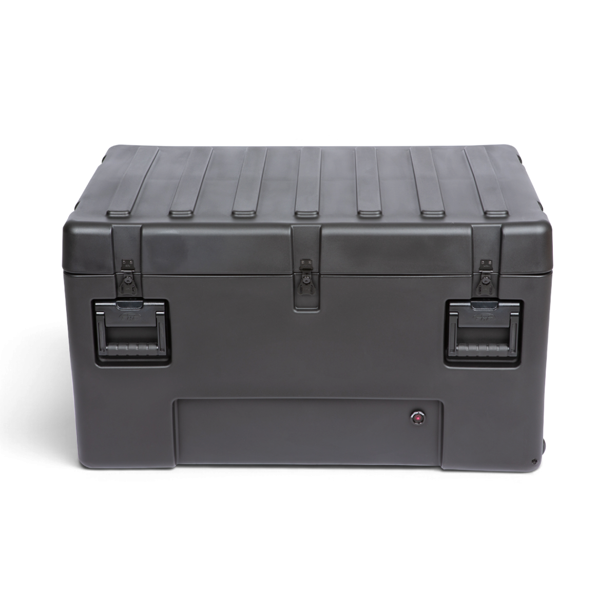 SKB Cases rSeries 3722-20 black roto-molded military-grade waterproof shipping case with stainless steel latches