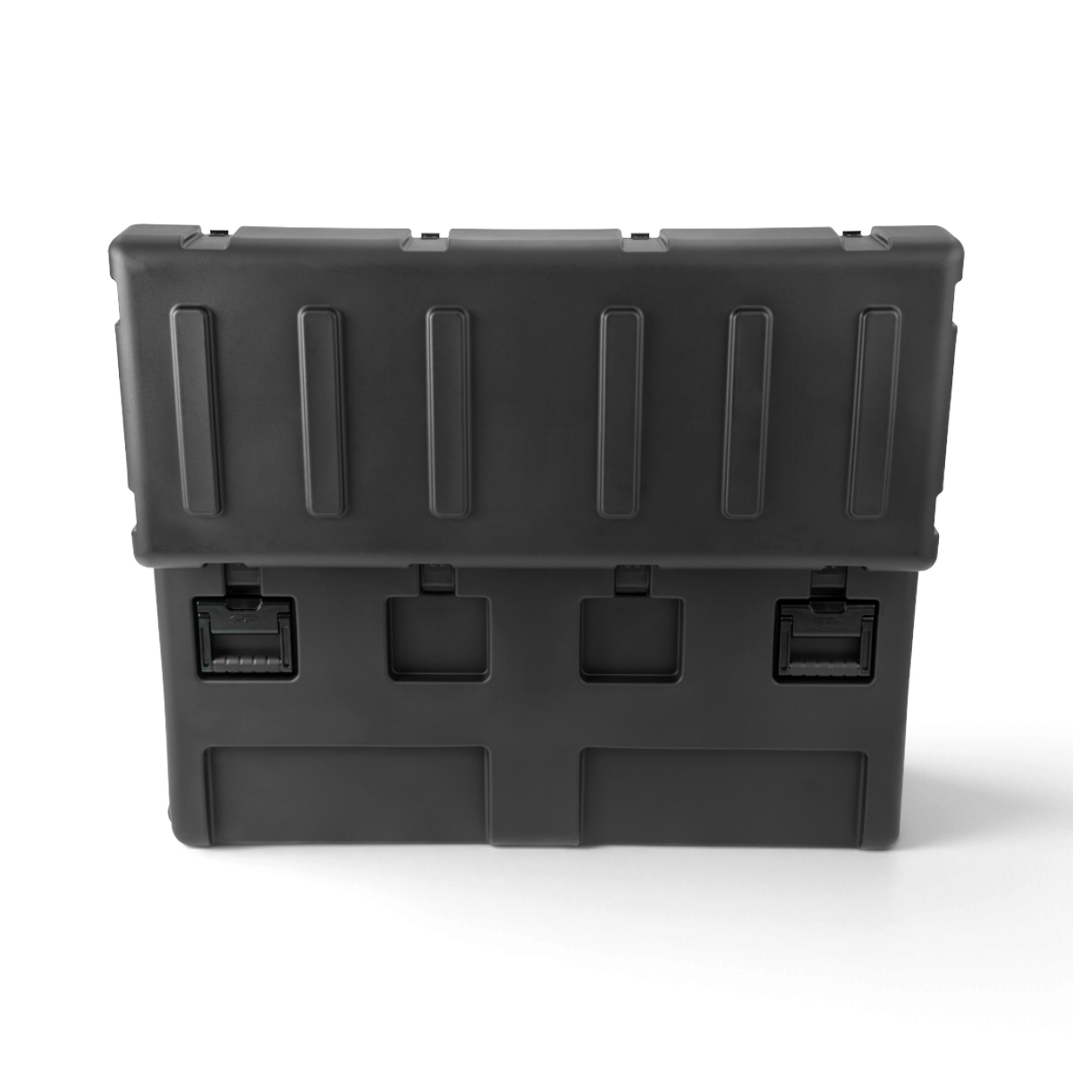 SKB Cases rSeries 4416-24 black roto-molded military-grade waterproof equipment case with stainless steel latches