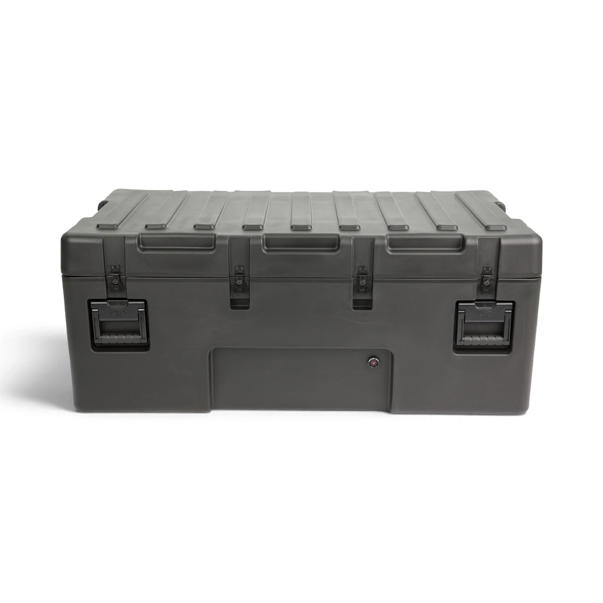 SKB Cases rSeries 4824-18 military-grade black roto-molded LLDPE shipping case with stainless steel latches