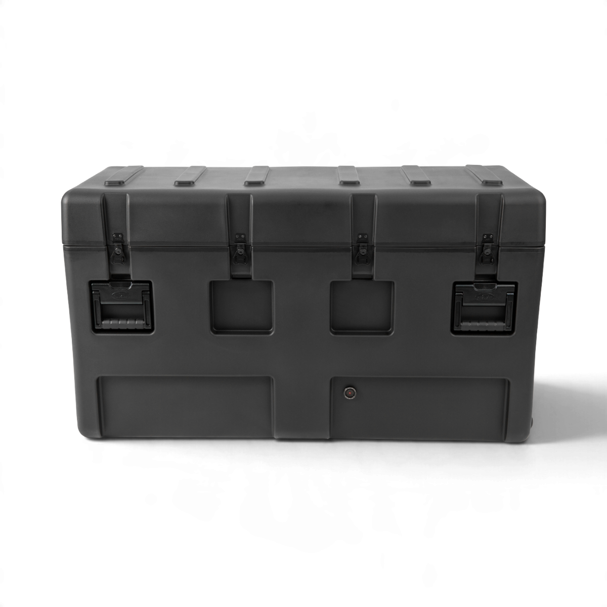 SKB Cases rSeries 4416-24 black roto-molded military-grade waterproof transport case with stainless steel latches