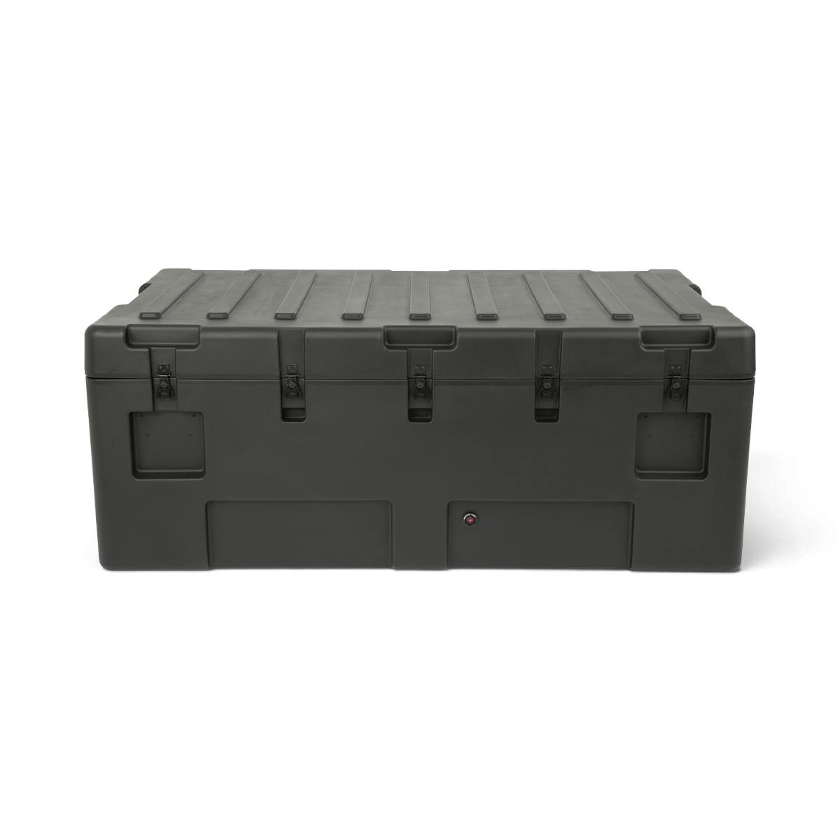 SKB Cases rSeries 5530-20 black roto-molded military-standard shipping case with stainless steel latches
